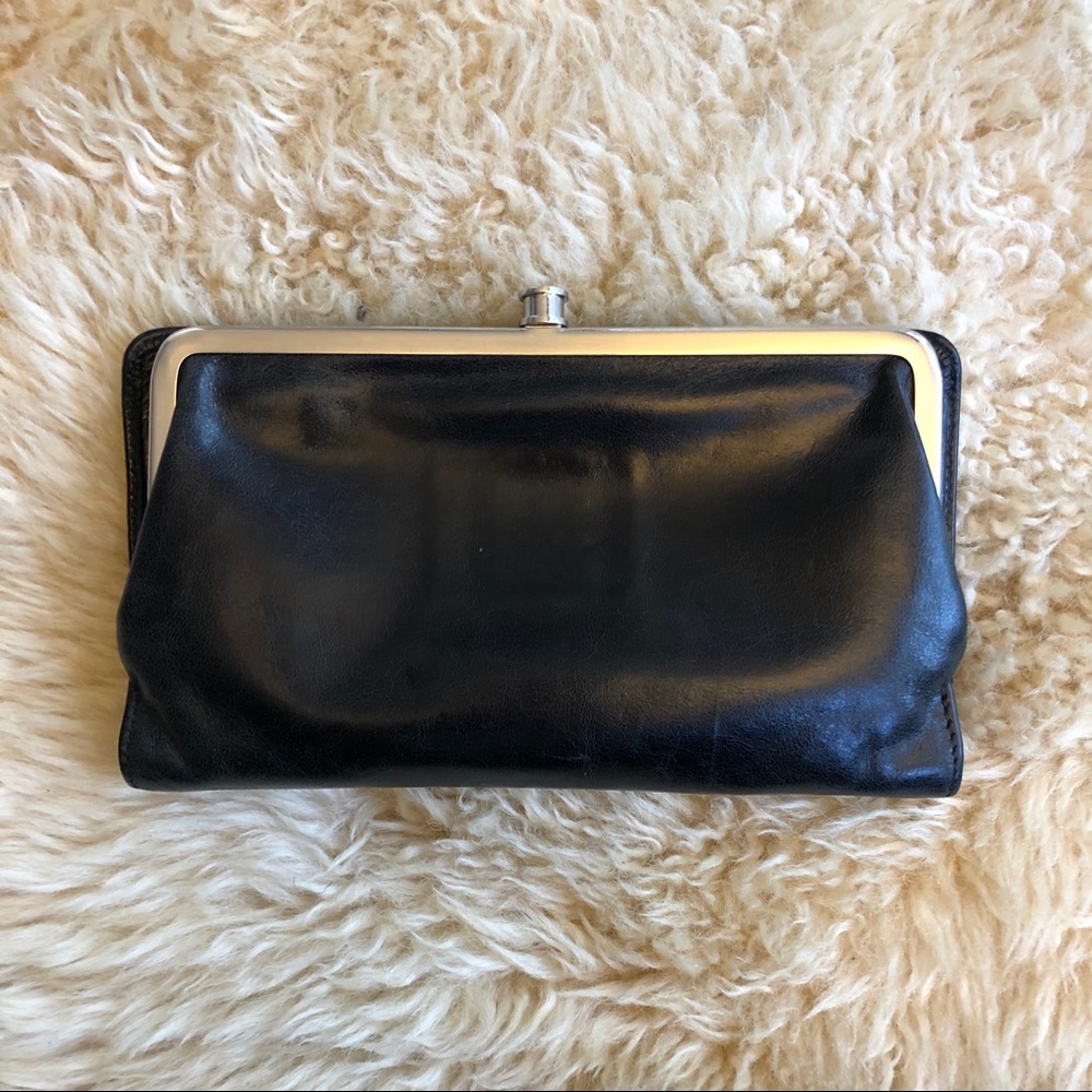 HOBO Original Lauren Single-Frame Leather Wallet